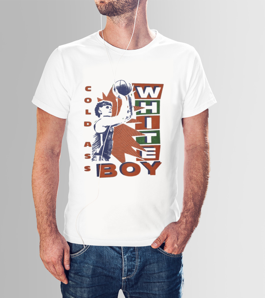 Thomas Haugh Cold Ass White Boy Basketball T-Shirt