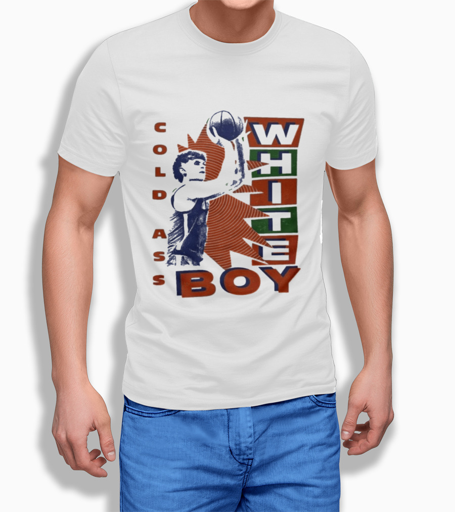 Thomas Haugh Cold Ass White Boy Basketball T-Shirt