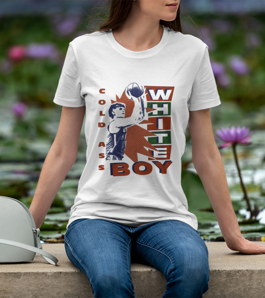 Thomas Haugh Cold Ass White Boy Basketball T-Shirt