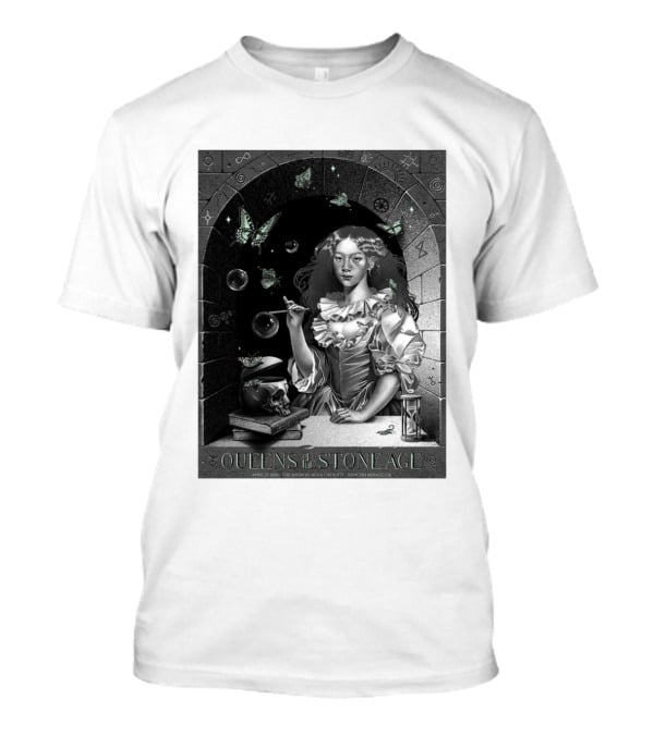 Queens Of The Stone Age Rancho Mirage California 2026 Gig Agua Caliente April 25 2026 T-Shirt