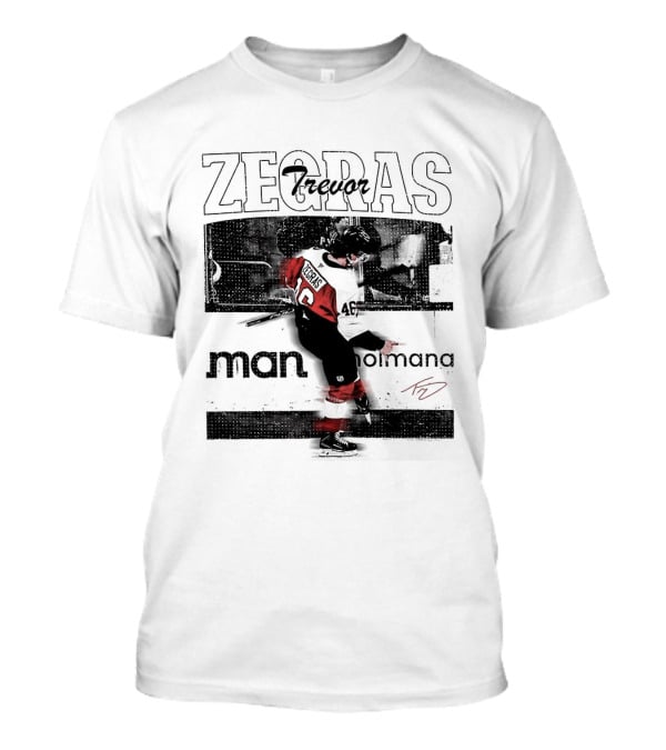 Zegras Trevor Holmana Philadelphia Flyers Hockey T-Shirt