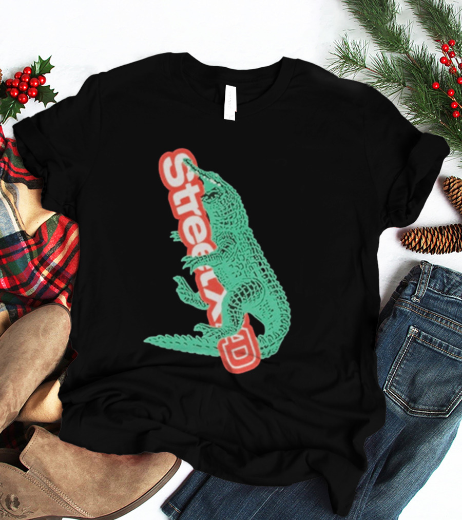 StreetxAD Basilik Gator Vintage Crocodile T-Shirt
