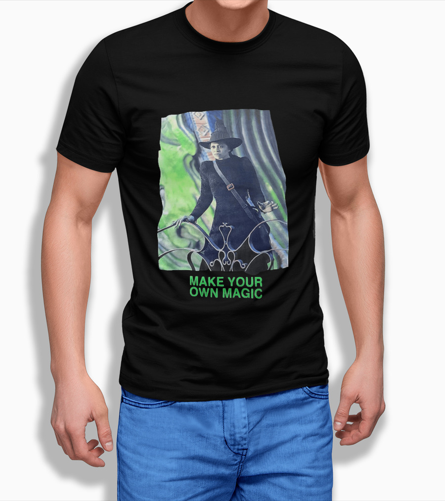 The Wizard Of Oz Make Your Own Magic Wicked Character Image T-Shirt