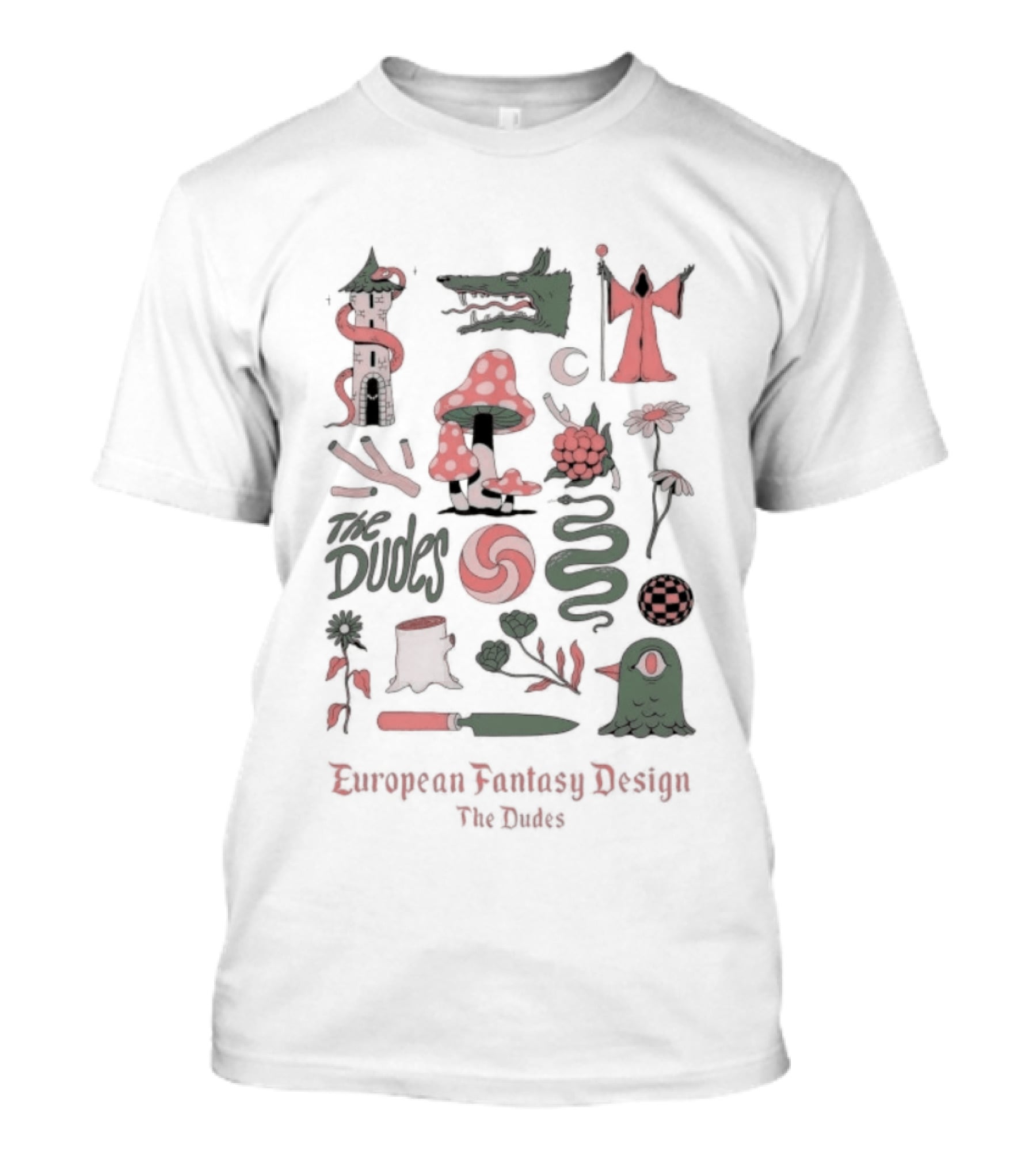 Astrofat Fantasy The Dudes European Imagery Collection T-Shirt