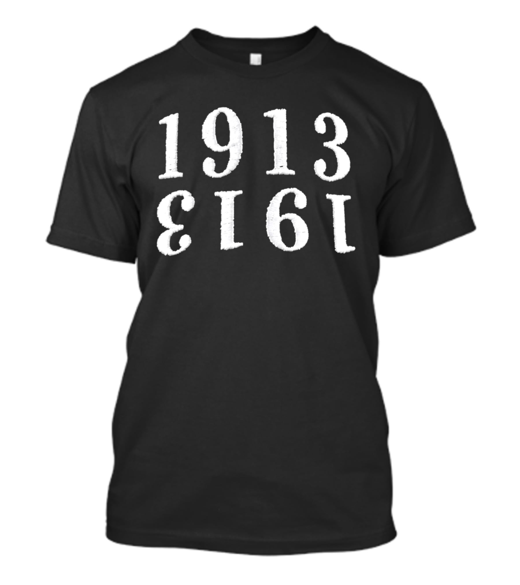 1913 Upside Down ǝƃɐsu 3191 T-Shirt