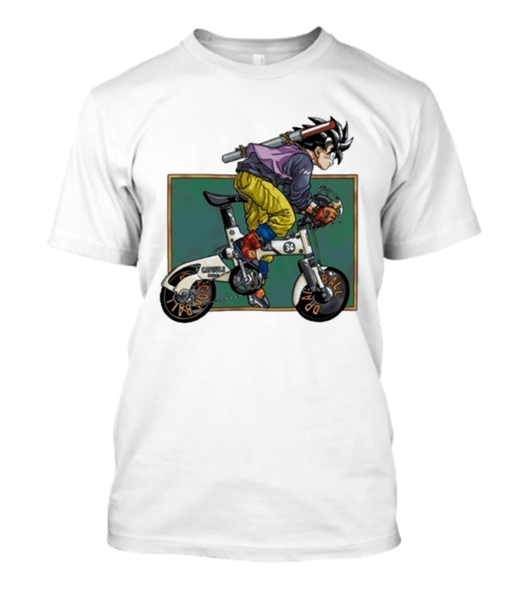 Dragon Ball Z Goku Limited Edition Cycling 34 Capsule Corp T-Shirt
