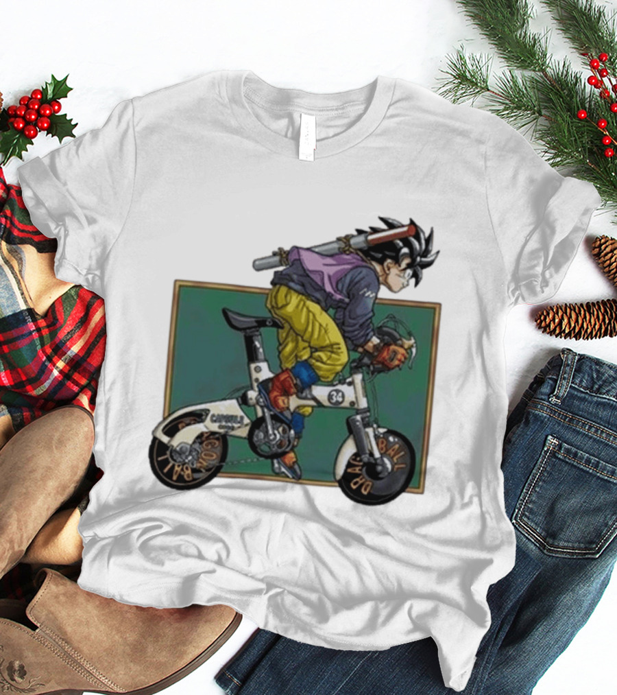 Dragon Ball Z Goku Limited Edition Cycling 34 Capsule Corp T-Shirt