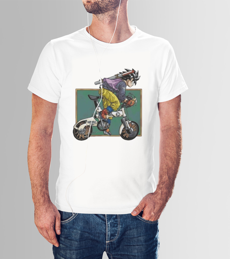 Dragon Ball Z Goku Limited Edition Cycling 34 Capsule Corp T-Shirt