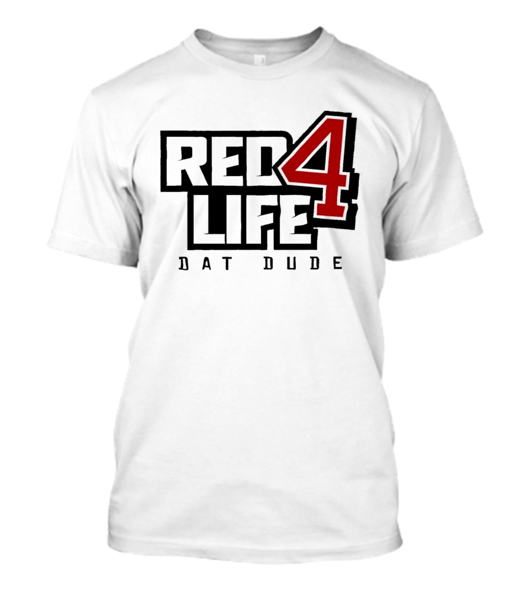 Red4Life Bat Dude Cincinnati Reds Baseball Fan Spirit T-Shirt