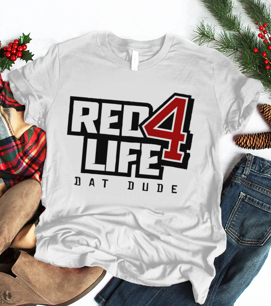 Red4Life Bat Dude Cincinnati Reds Baseball Fan Spirit T-Shirt