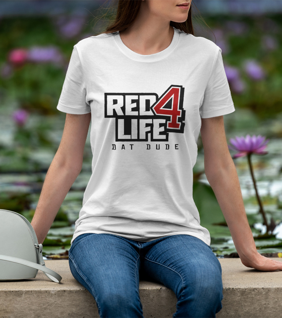 Red4Life Bat Dude Cincinnati Reds Baseball Fan Spirit T-Shirt