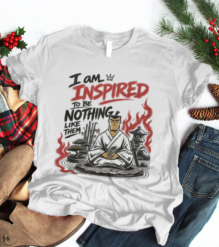 I Am Inspired To Be Nothing Like Them Third Eye Kingdom Be Different T-Shirt