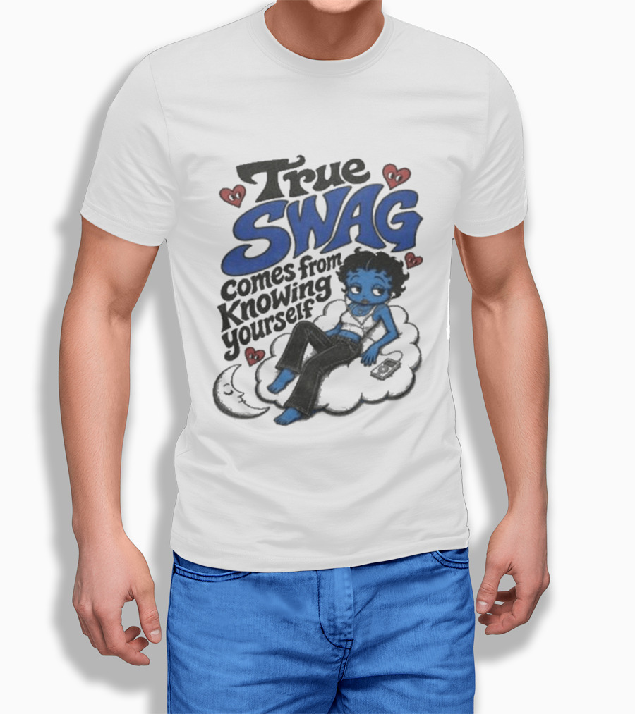 True Swag Comes From Knowing Yourself Third Eye Kingdom Self Knowledge T-Shirt