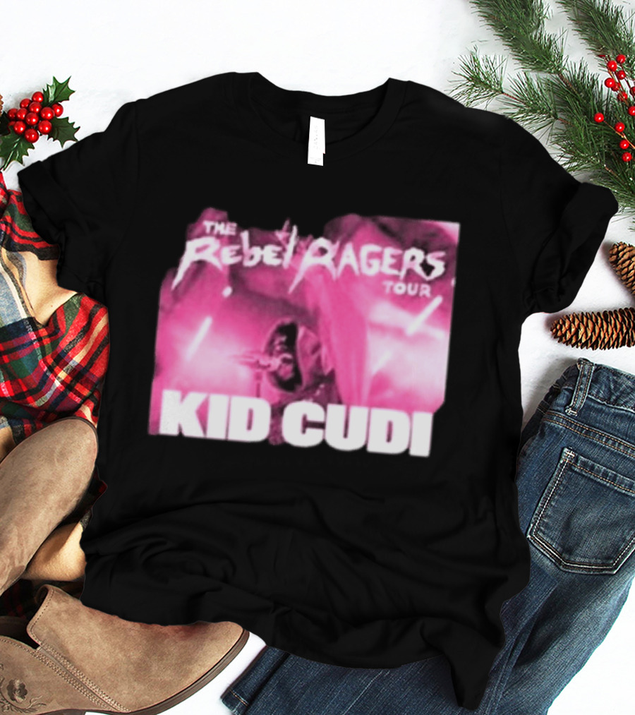 Kid Cudi 2026 The Rebel Ragers Tour Dates T-Shirt