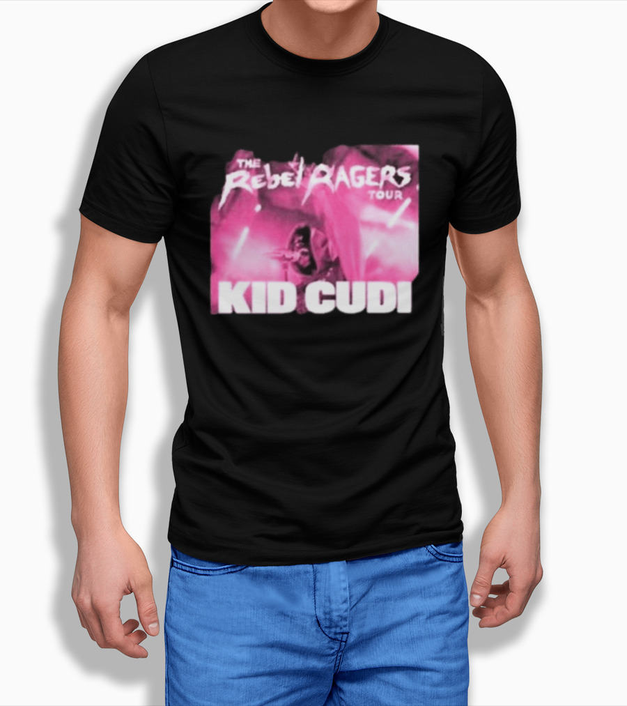 Kid Cudi 2026 The Rebel Ragers Tour Dates T-Shirt