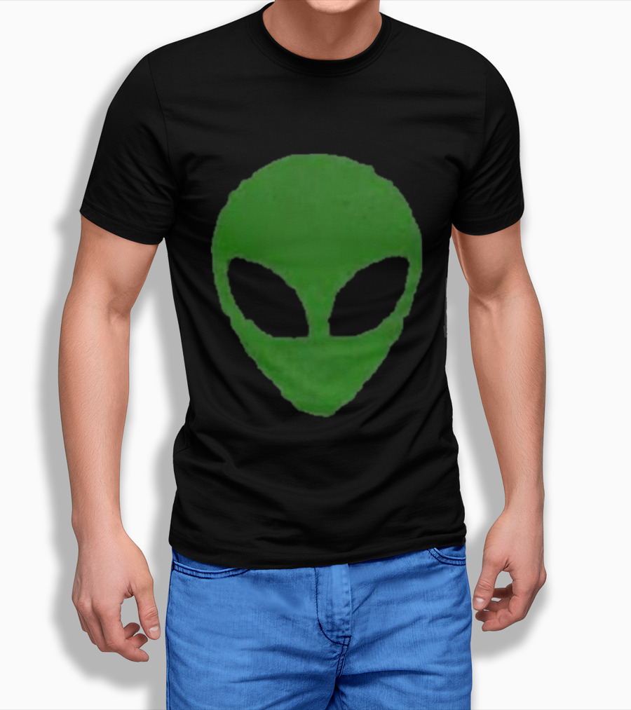 Margo Millet Alien Green Face Money Troubles T-Shirt