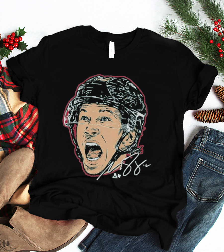 Matt Boldy 12 Swag Head Hockey Player Autograph T-Shirt