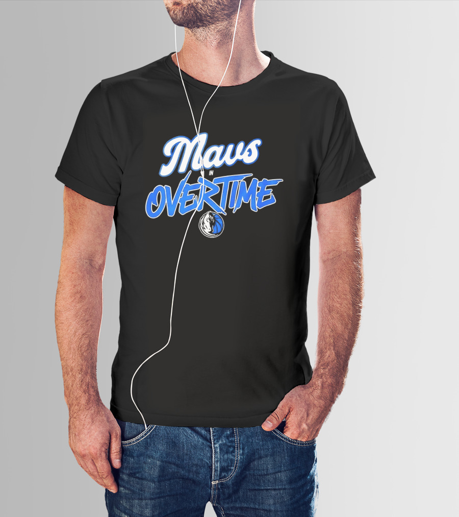 Mavs Overtime Dallas Mavericks Basketball Event T-Shirt