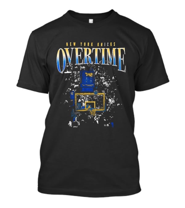 New York Knicks Overtime Basketball Court T-Shirt