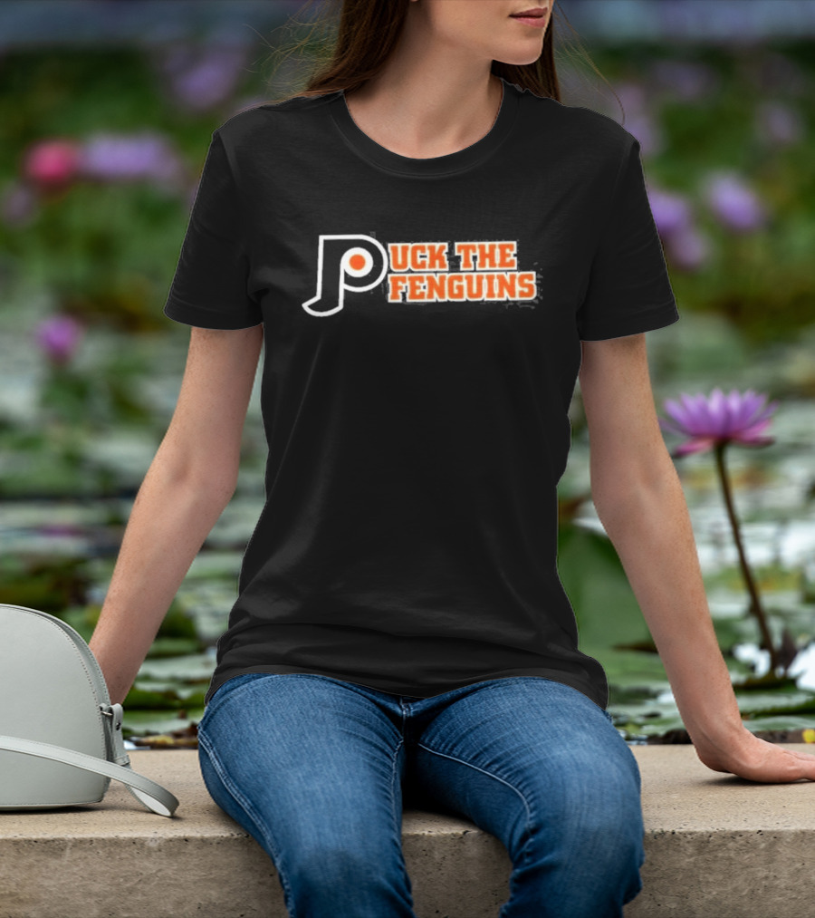 Puck The Penguins Philadelphia Flyers Ice Hockey 2026 T-Shirt