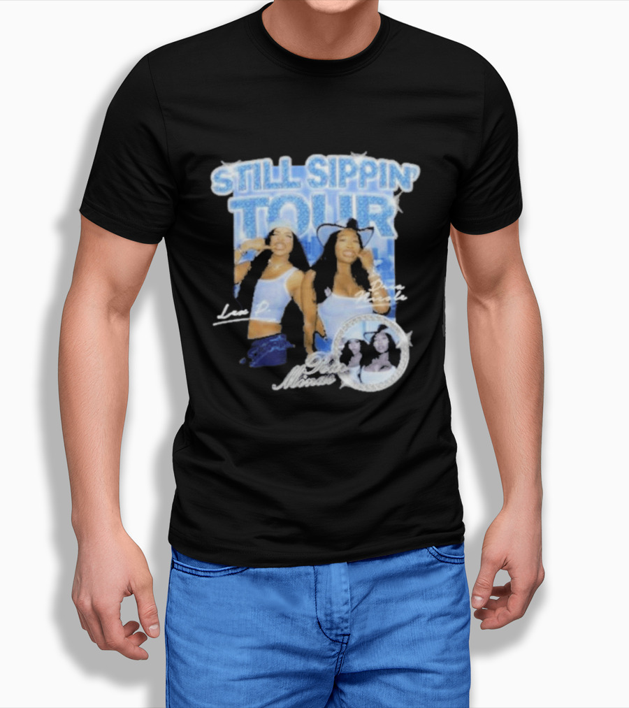 Pour Minds Still Sippin Tour Lex P Drea Nicole T-Shirt