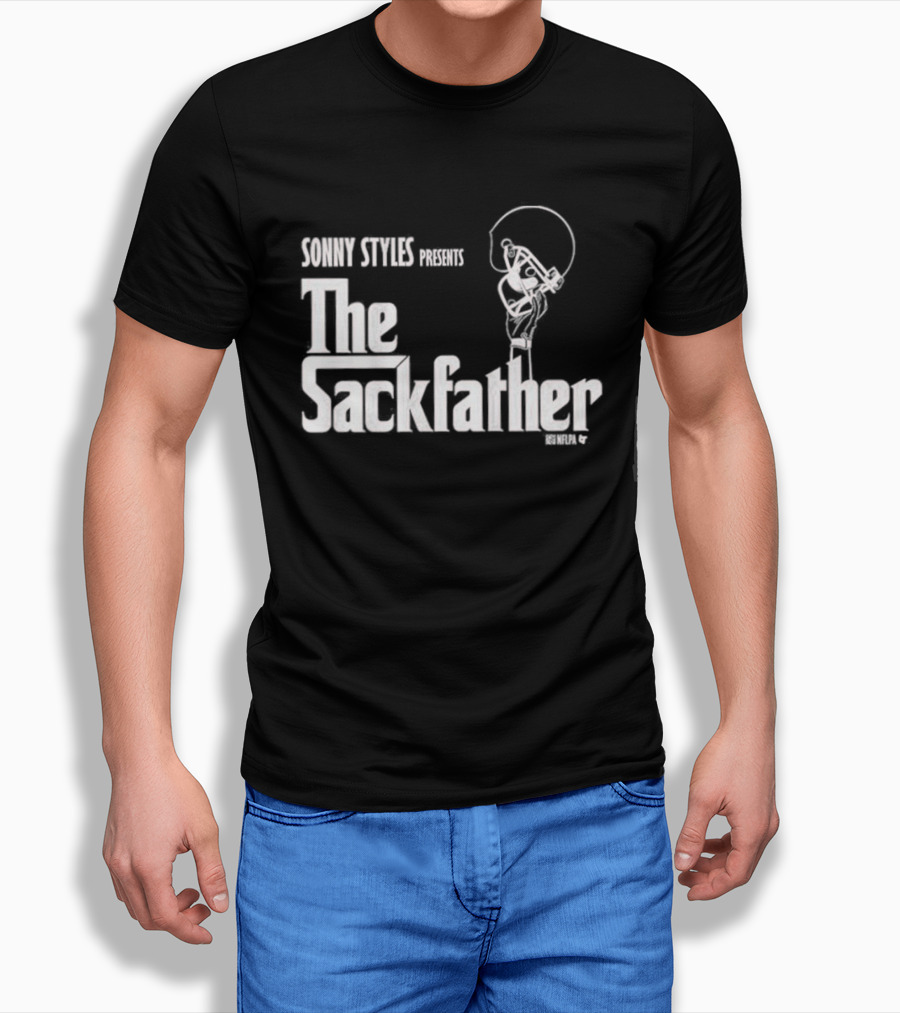 Sonny Styles Presents The Sackfather Helmet T-Shirt