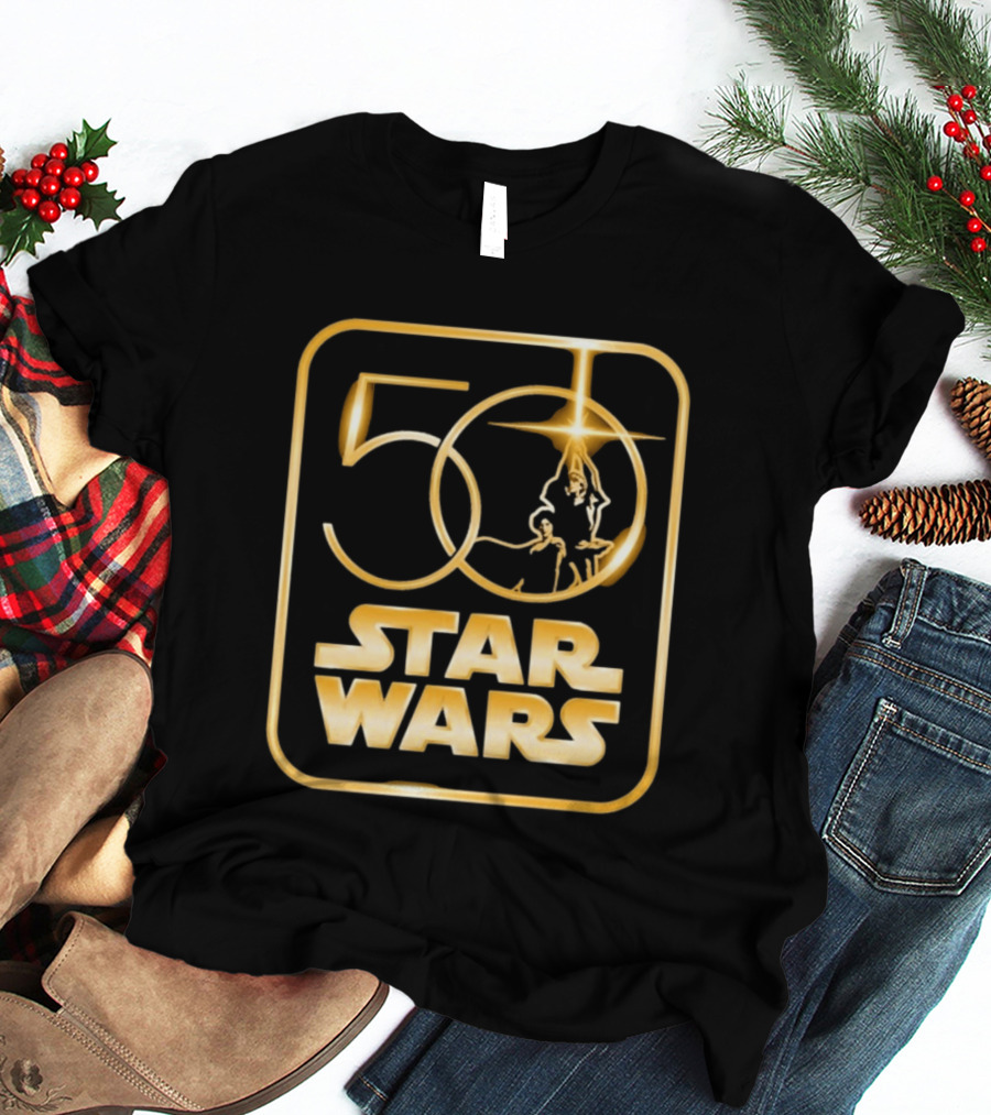 Star Wars 50th Anniversary Golden Celebration T-Shirt