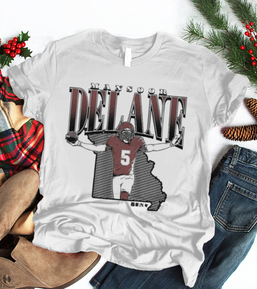Mansoor Delane 5 Kansas City Chiefs Star Remix T-Shirt