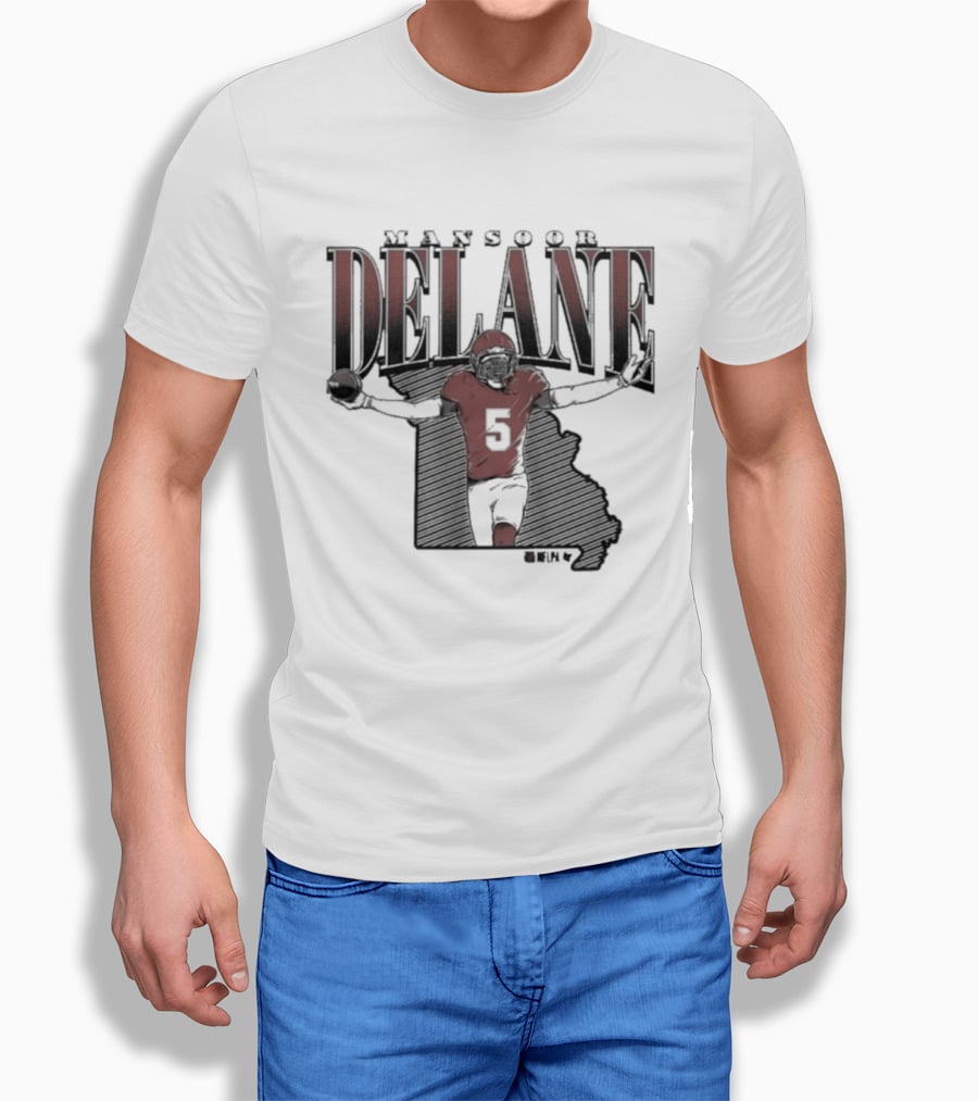 Mansoor Delane 5 Kansas City Chiefs Star Remix T-Shirt