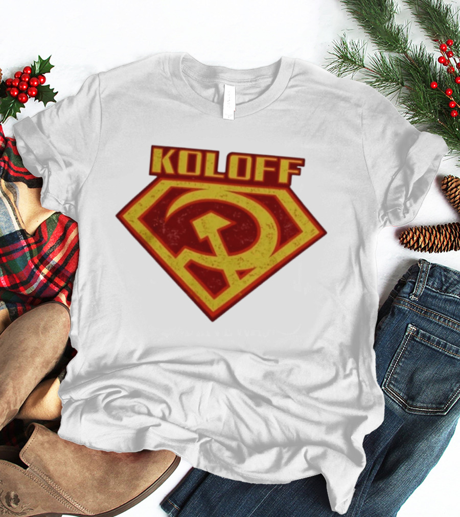 Koloff Hero With Hammer And Sickle Symbol Pro Wrestling Tees T-Shirt