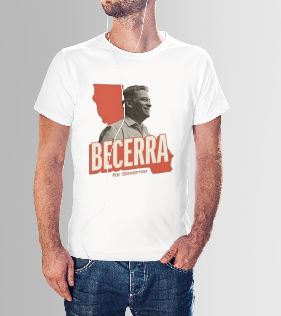 Becerra For Governor Xavier Becerra Election Photo T-Shirt