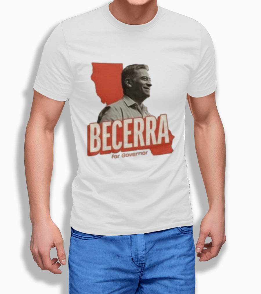 Becerra For Governor Xavier Becerra Election Photo T-Shirt