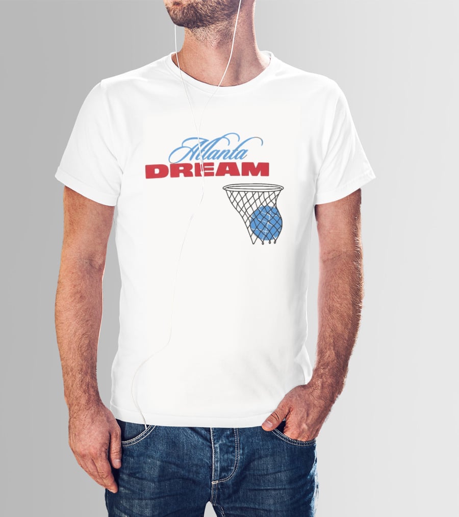 Atlanta Dream Basketball Net T-Shirt