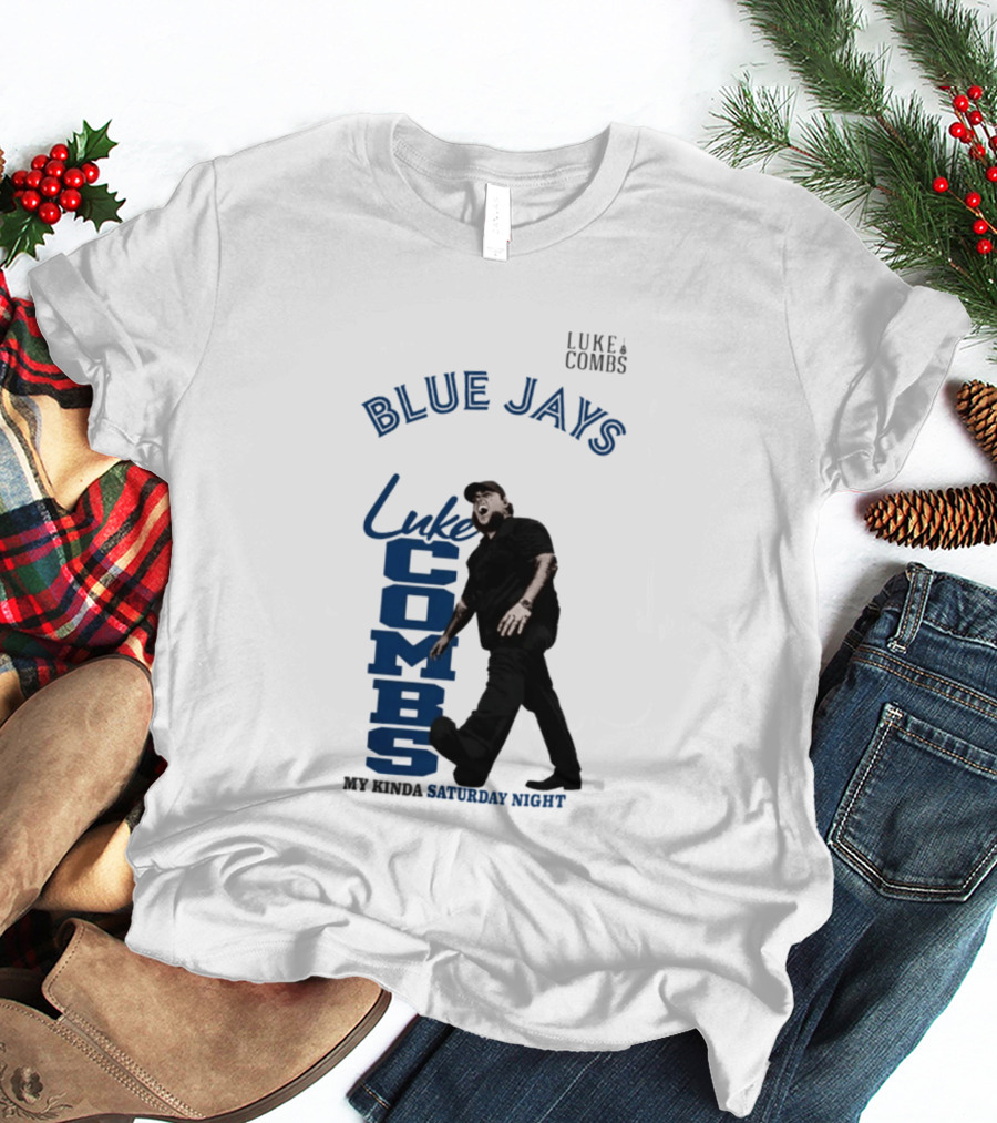 Blue Jays Luke Combs Saturday Night Toronto 2026 Tour Concert T-Shirt