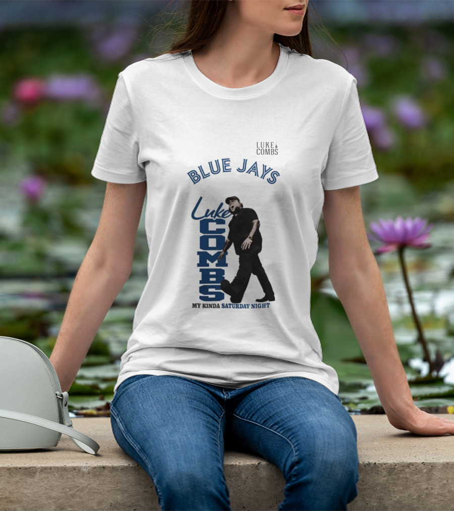 Blue Jays Luke Combs Saturday Night Toronto 2026 Tour Concert T-Shirt
