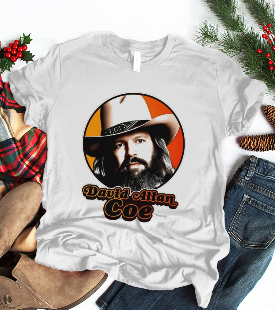 David Allan Coe Memories Legend RIP Cowboy Hat T-Shirt