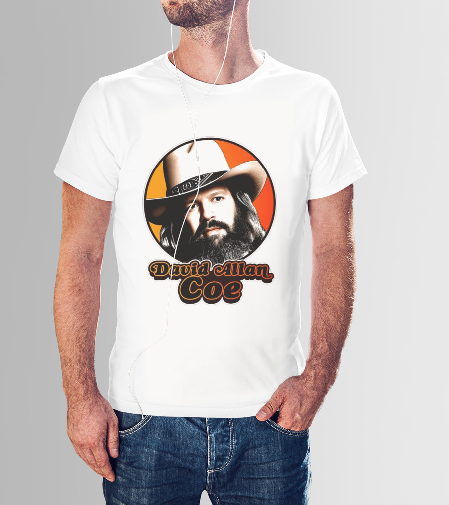 David Allan Coe Memories Legend RIP Cowboy Hat T-Shirt