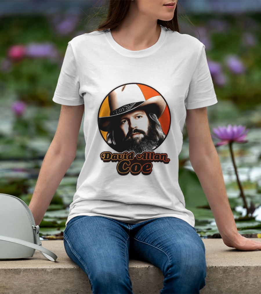 David Allan Coe Memories Legend RIP Cowboy Hat T-Shirt