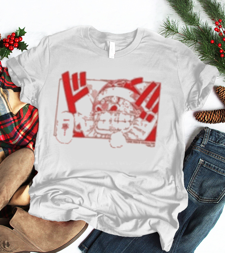 Shonen Jump One Piece Giants Story Luffy Iwara Kaizoku Anime Manga T-Shirt