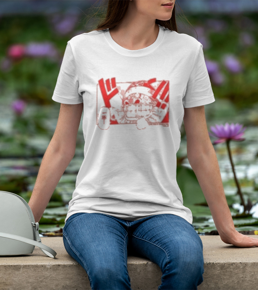 Shonen Jump One Piece Giants Story Luffy Iwara Kaizoku Anime Manga T-Shirt