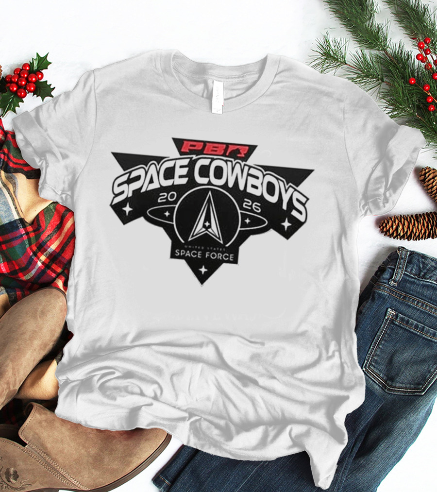 Tim McGraw Air Force Falcons PBR 2026 Space Cowboys T-Shirt