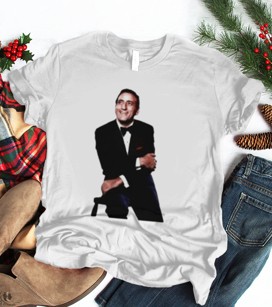 Tony Bennett The Way You Look Sitting Pose T-Shirt