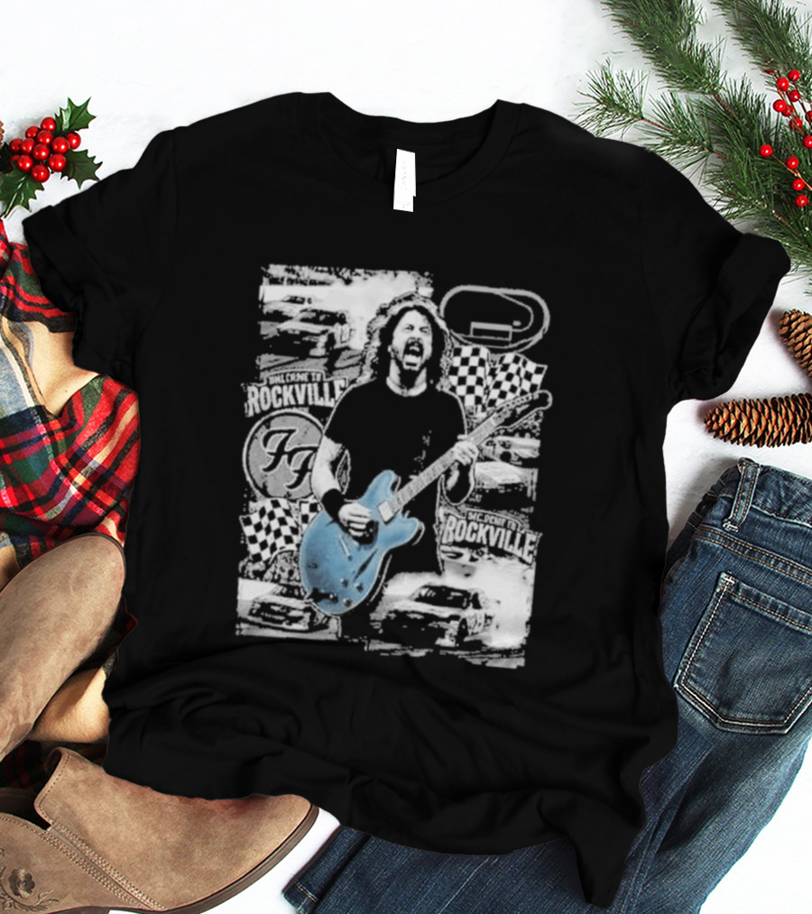 Foo Fighters Welcome To Rockville 2026 May 8 Daytona International Speedway NASCAR Daytona 500 T-Shirt