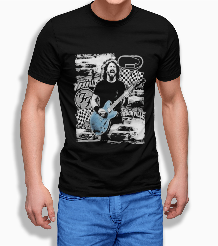Foo Fighters Welcome To Rockville 2026 May 8 Daytona International Speedway NASCAR Daytona 500 T-Shirt