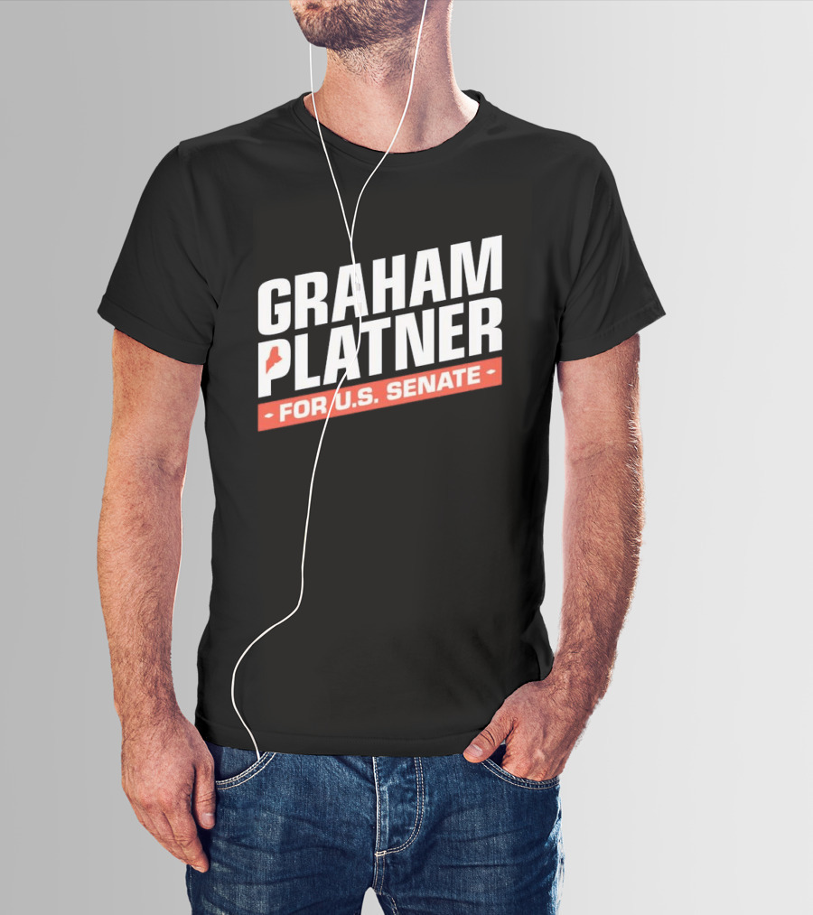 Graham Platner For U.S. Senate Campaign Political Elect T-Shirt