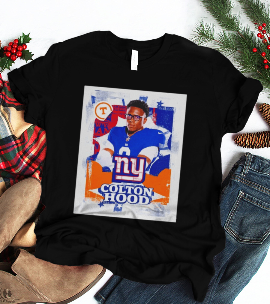 Colton Hood New York Giants 2026 Draft NY Giants Football T-Shirt