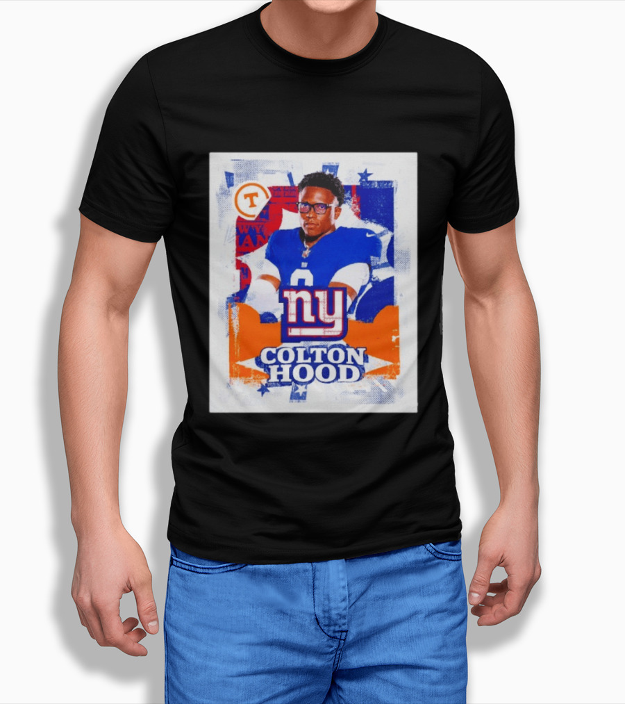 Colton Hood New York Giants 2026 Draft NY Giants Football T-Shirt