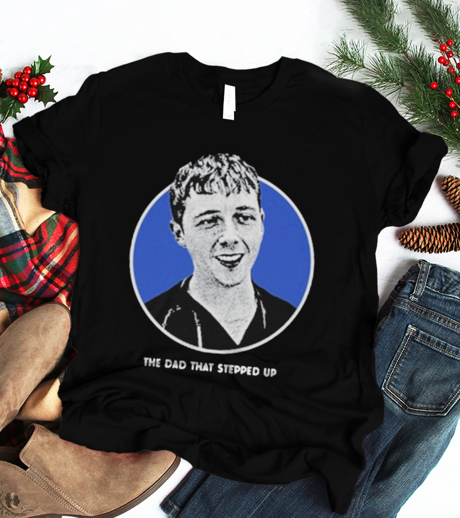 Huckleberry Finn The Dad That Stepped Up Vintage Style Circle T-Shirt