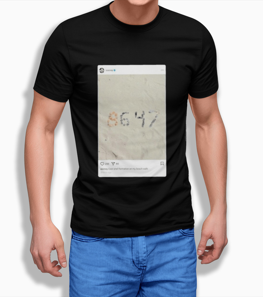 Comey Cool Shell Formation 8647 Beach Walk T-Shirt
