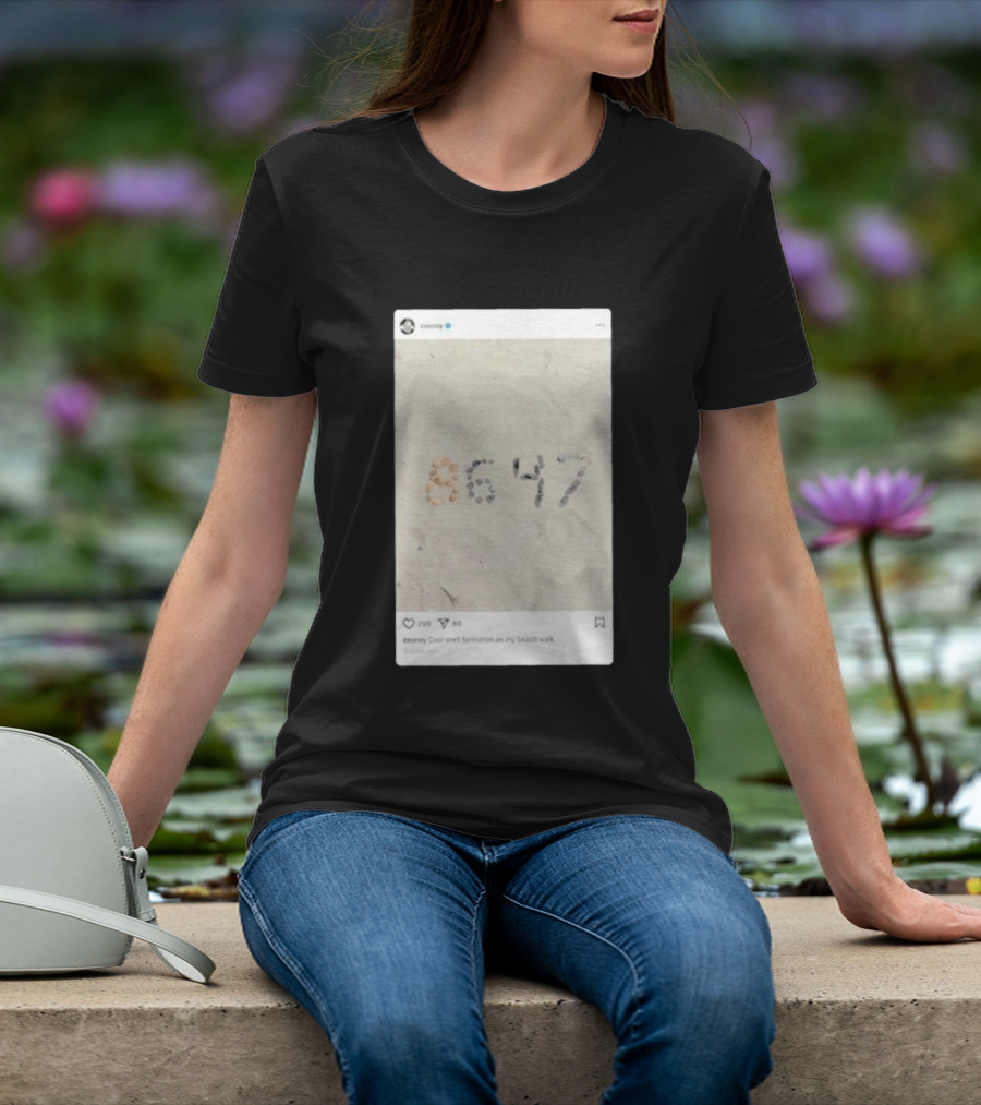 Comey Cool Shell Formation 8647 Beach Walk T-Shirt